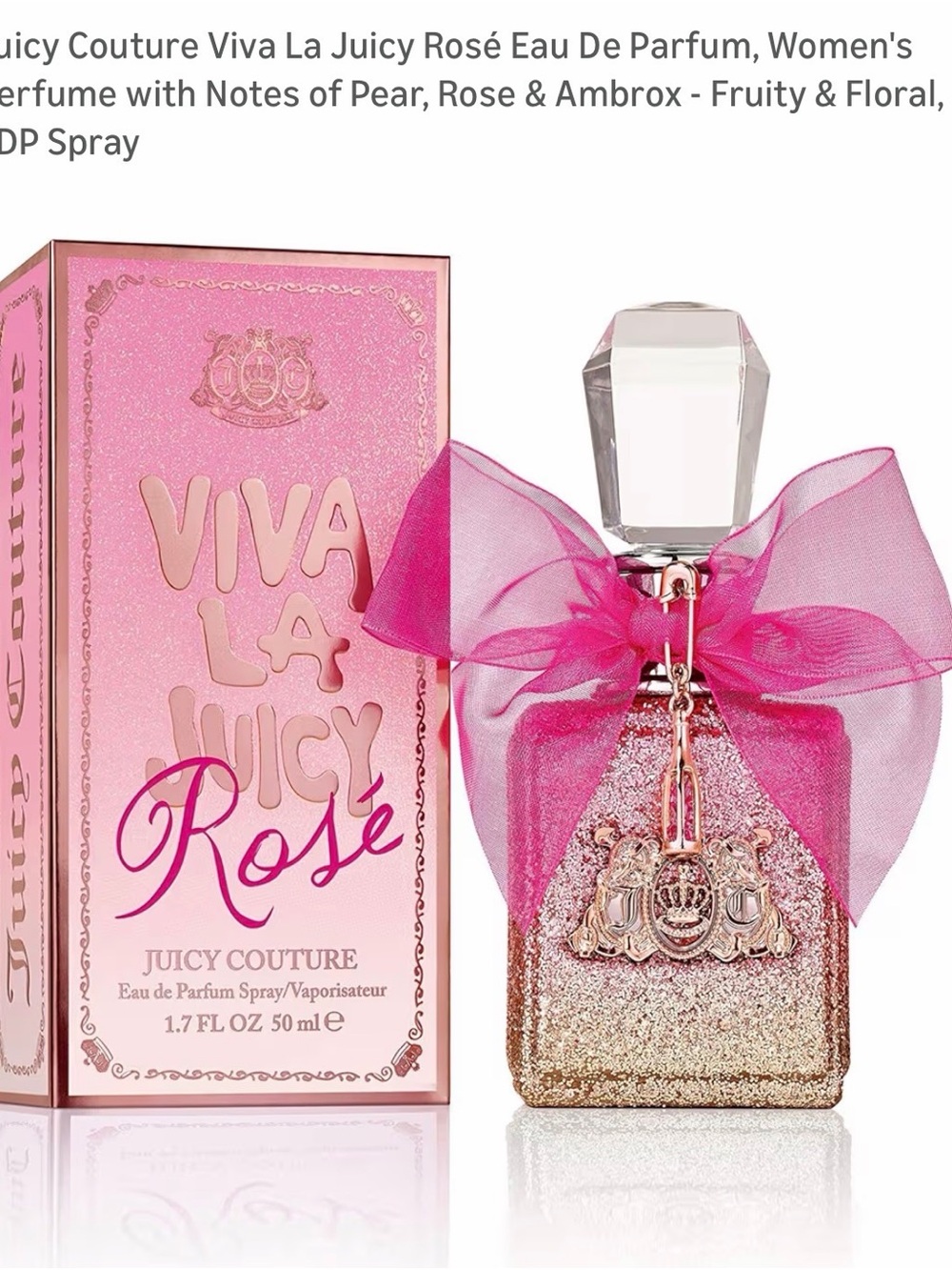Juicy Couture Viva La Juicy Rosé Pink & Gold Box